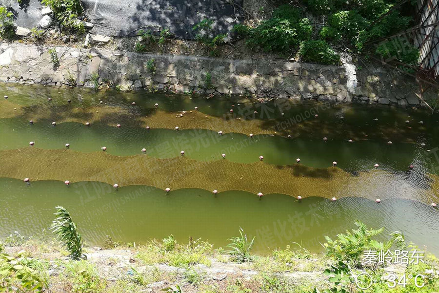 硬质岸坡河路解除黑臭-江苏省商丘市长沟河